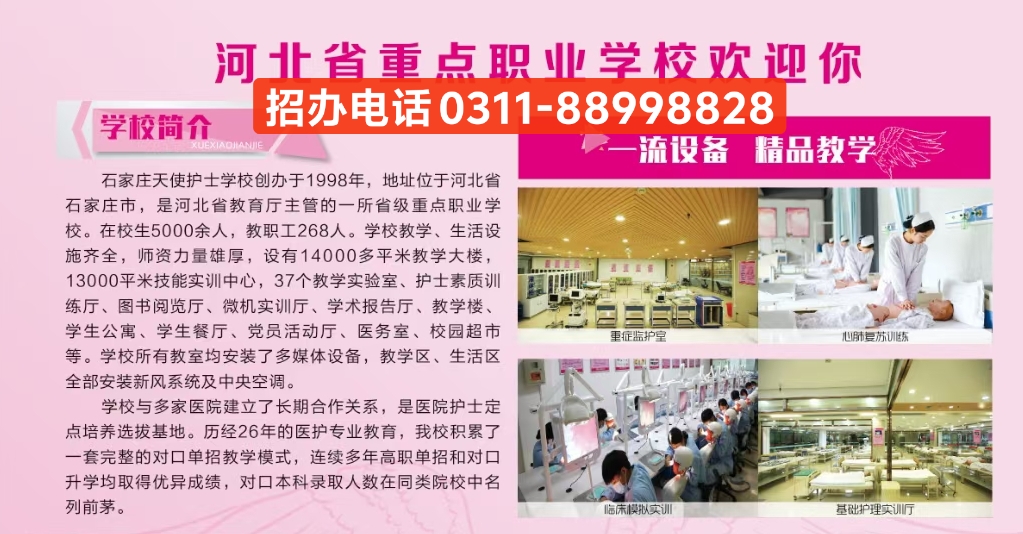 石家莊天使護(hù)士學(xué)校2026年春季招生簡章