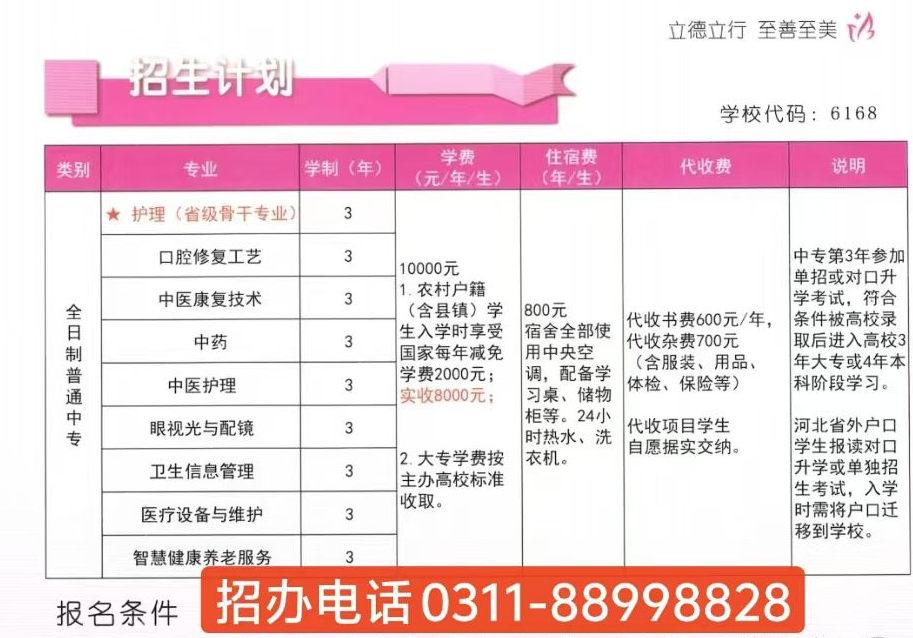  石家莊天使護(hù)士學(xué)校2026年入學(xué)條件