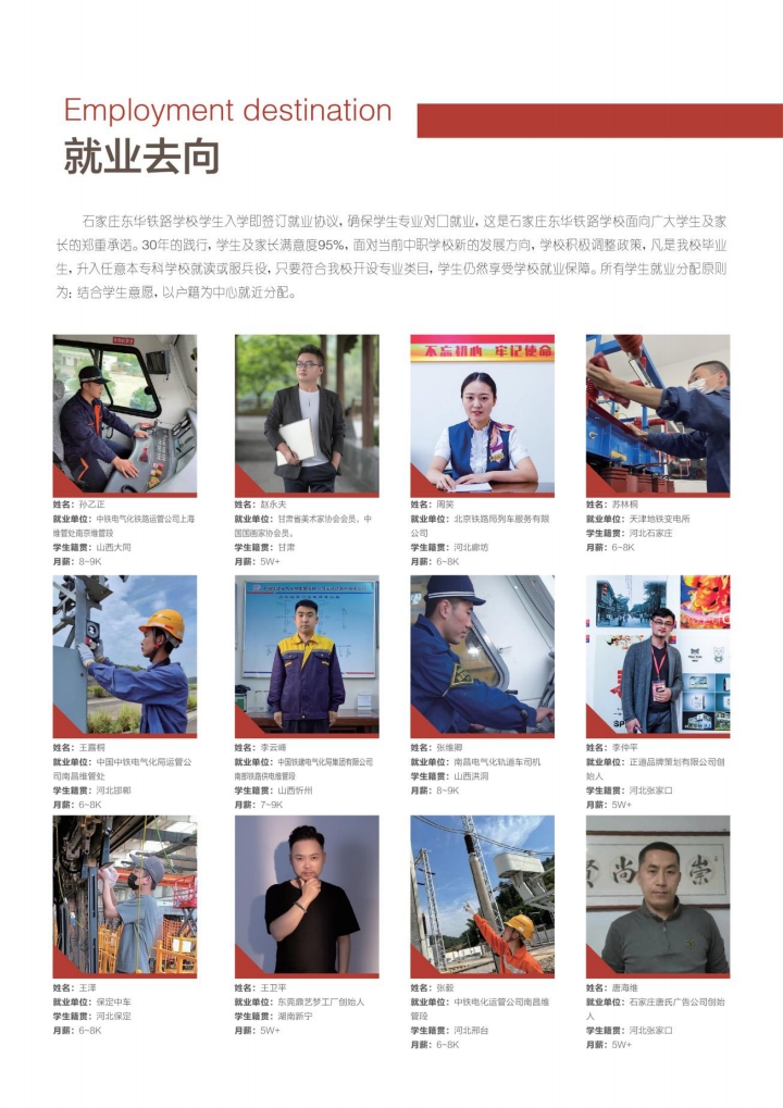 石家莊東華鐵路學(xué)校管分配嗎？