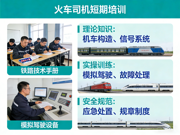 火車司機(jī)駕駛證短期培訓(xùn)包過(guò)嗎